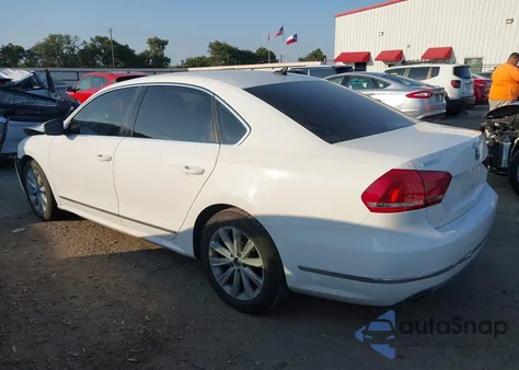 2013 Volkswagen Passat 2.5L Sel Premium из США, поврежденный, VIN 1VWCH7A38DC019811